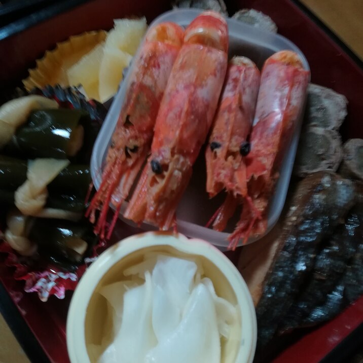 おせち料理★えびの旨煮